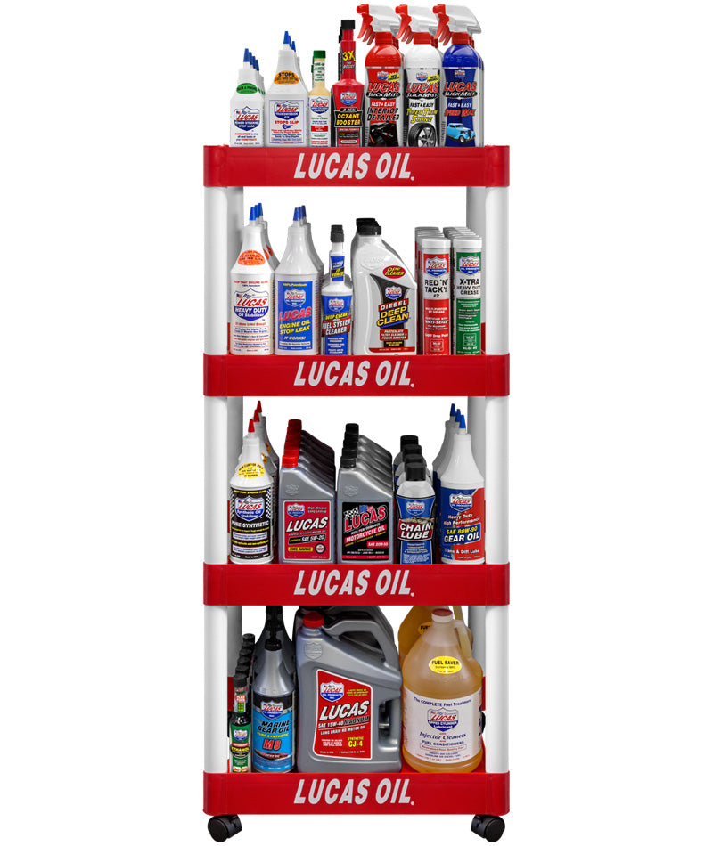 Lucas Display Rack 4 Tier Oil 10400