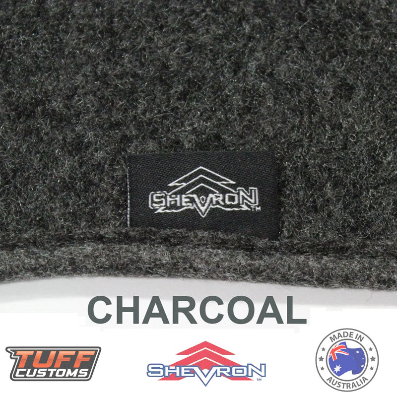 Shevron Charcoal Dash Mat For Ford Capri SA SC 10/1989-2/1992 DM25