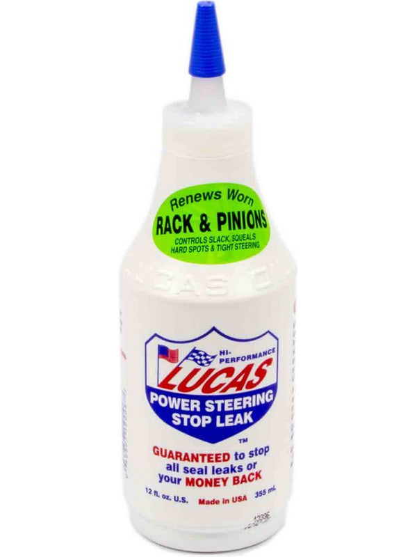 Lucas Power Steering Fluid Stop Leak Rack & Pinion Problems 355ml 10008