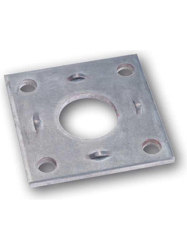 ARK Square Weld On Mounting Plate Suits 40mm Round Axle MPS40R