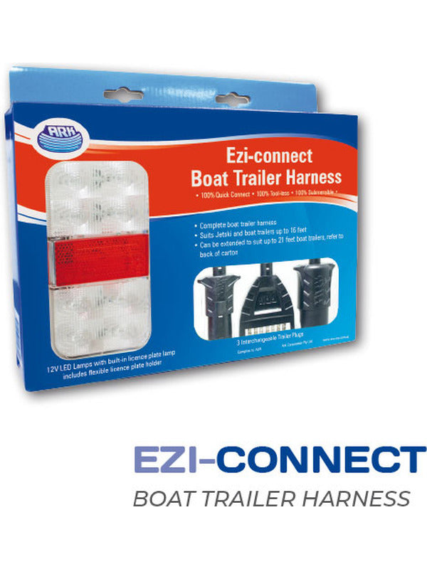 ARK Ezi-Connect Trailer Boat Harness LED Wiring Kit BTH16B