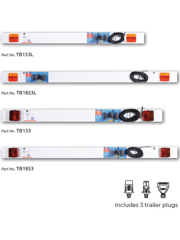 ARK 1.85M Trailer Board + 3 Plugs TB1853