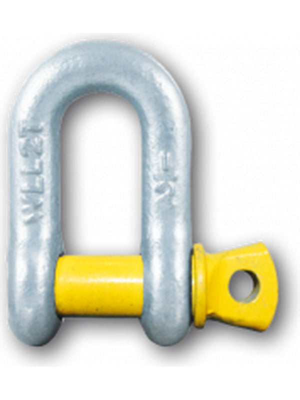 ARK D Shackle 11mm 1.5 Ton Rated Galvanised DSGR11