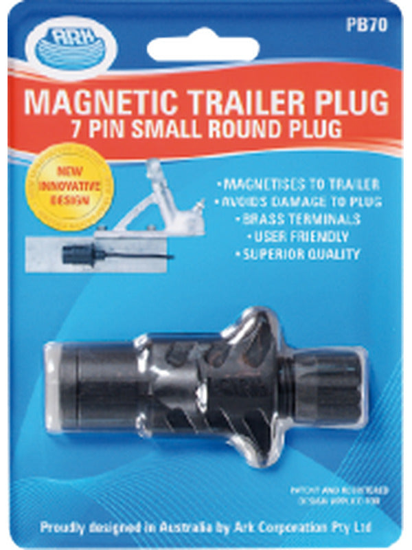 ARK 7 Pin Round Small Plastic Plug PB70