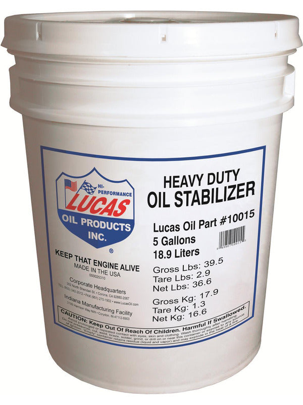 Lucas Heavy Duty Oil Stabilizer 18.9 Litres Pail 10015