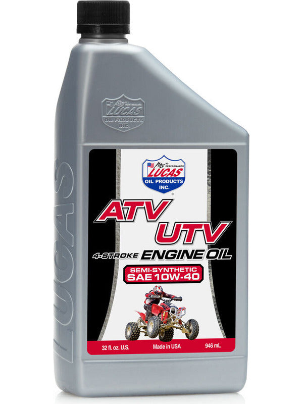 Lucas High Performance ATV Oil SAE 10W-40 Semi Synthetic 946ml 10720