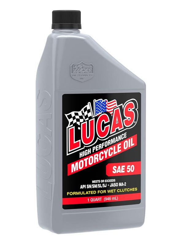 Lucas High Performance Motorcycle Oil SAE 50 WT 946ml 10712
