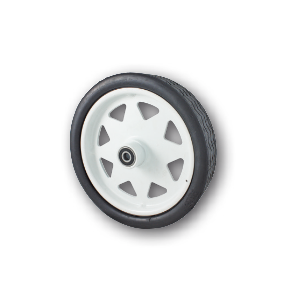 ARK Solid Rubber Wheel 6" White PSW6