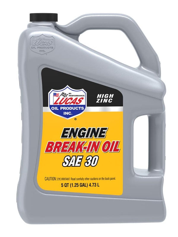 Lucas Motor Oil High Zinc Break-In 30W 4.73 Litres 10631