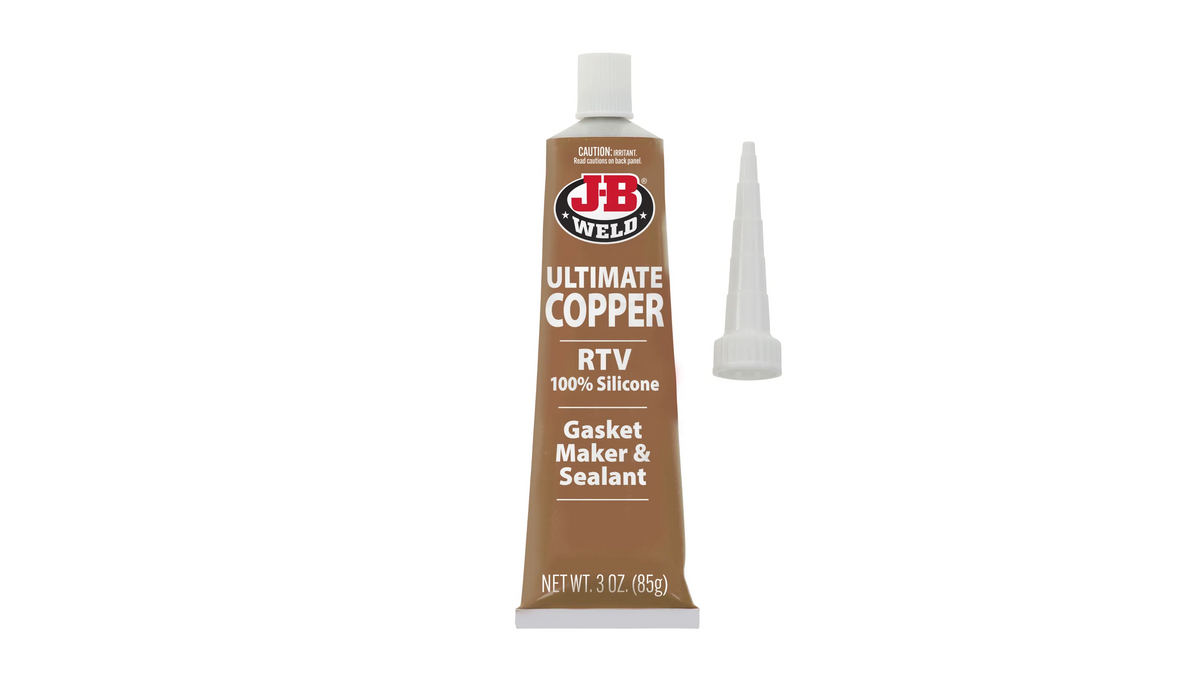 JB Weld Ultimate Copper Silicone Gasket Maker and Sealant 85g