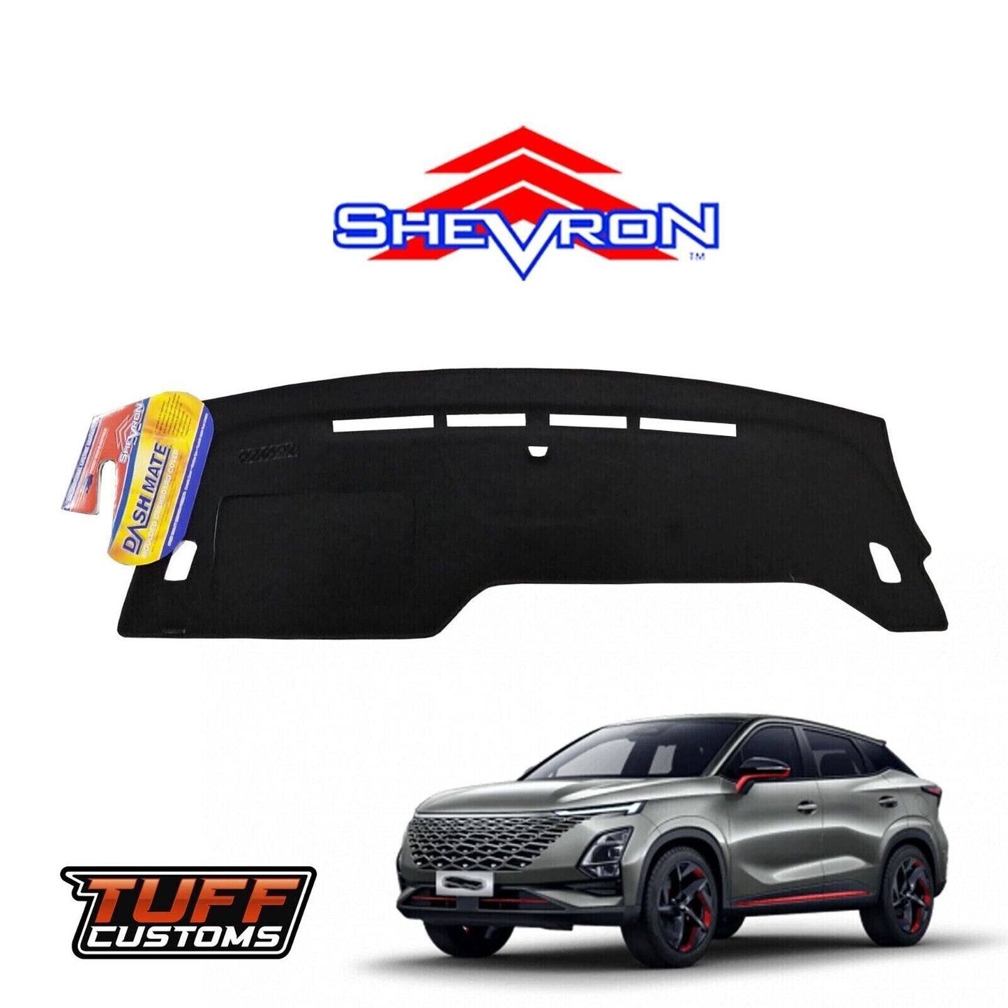 Shevron Black Dash Mat For Chery Omoda 5 2023-2025 DM1671