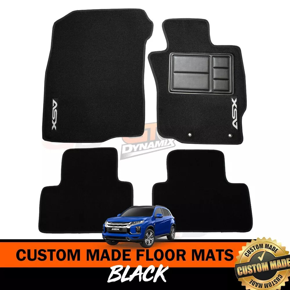 Custom Made Floor Mats 2 Rows Mitsubishi ASX AUTO XA XB XC XD LS ES XLS 2010-2025