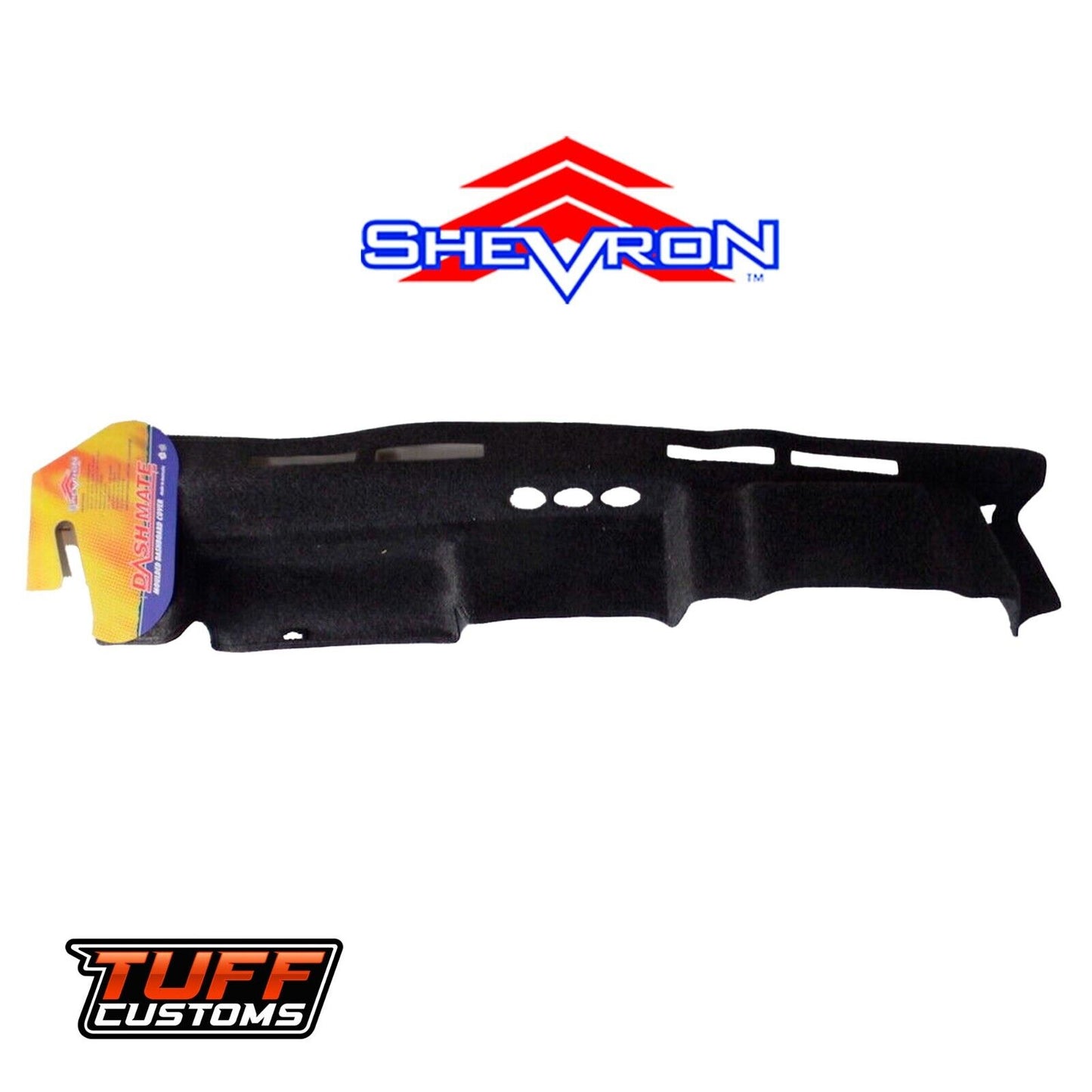 Shevron Black Dash Mat For Daihatsu Rocky F70 F75 w/ Gauges 4/1984-6/1998 DM416G