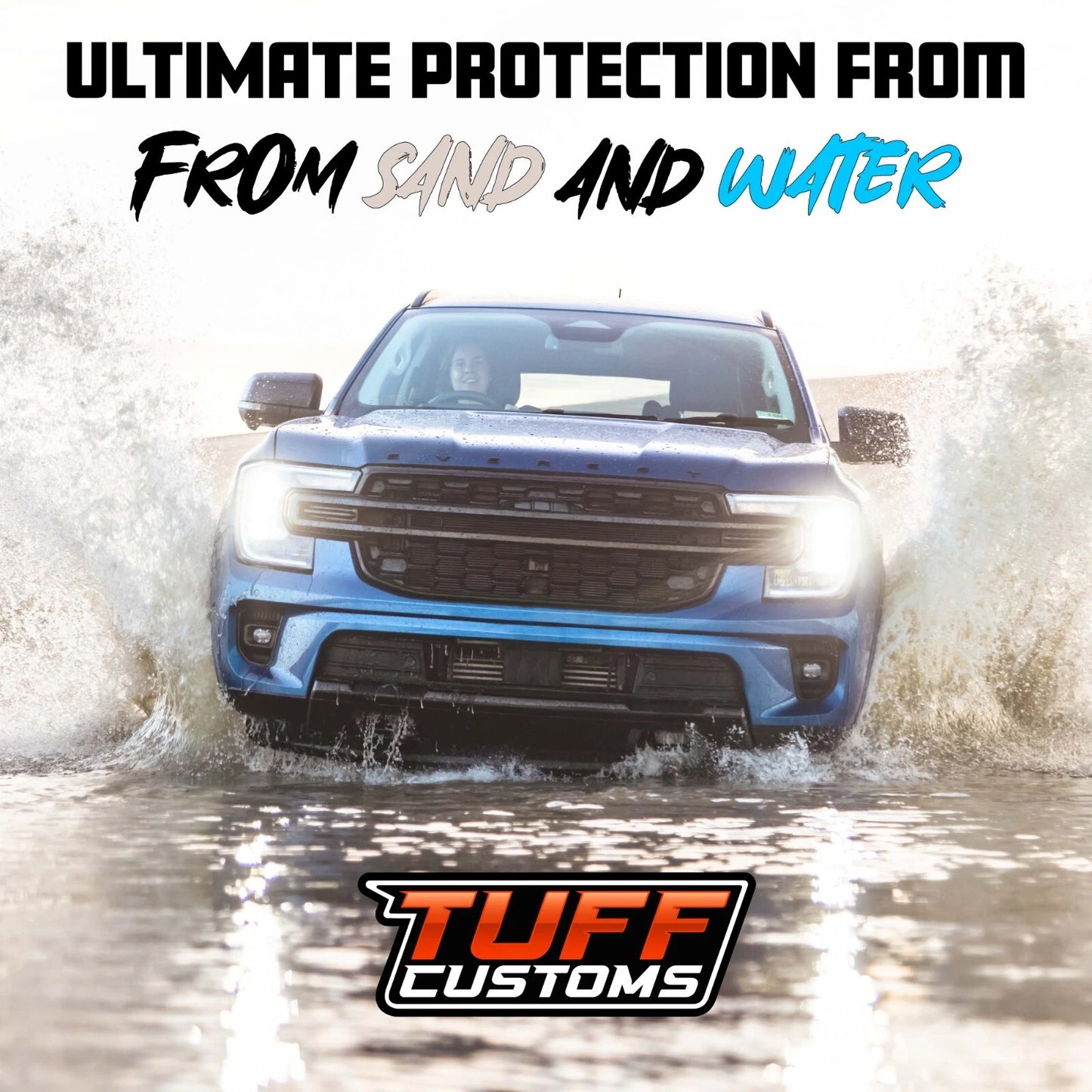 Tuff Customs Neoprene Seat Covers 2 Rows For Nissan Navara D23 NP300 S5 ST ST-X 10/2000-2024