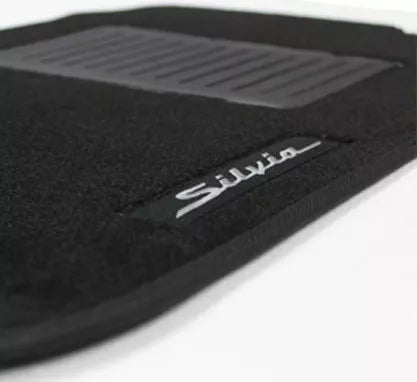 Custom Made Floor Mats Set of 2 For Nissan Silvia S13 Logo DRIFT