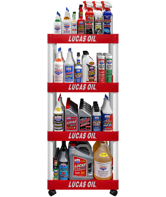 Lucas Display Rack 4 Tier Oil 10400