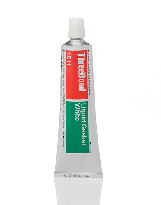 Threebond RTV Silicone Liquid Gasket White 100gm TB1211