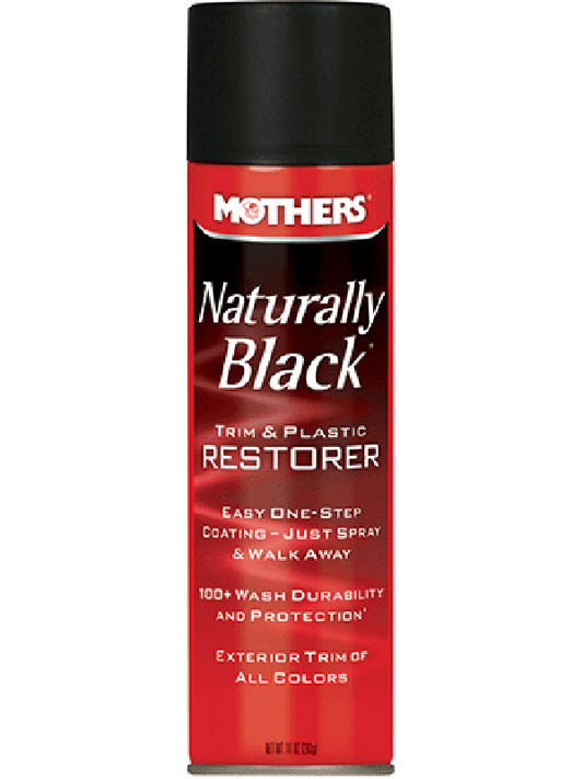 Mothers Naturally Black Trim And Plastic Restorer 283g 6110