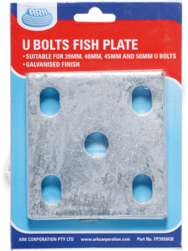ARK Fish Plate Galvanised Blister Pack FP3950GB