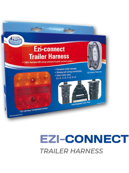 ARK Ezi-Connect Trailer Harness 12-24V T24LDUB