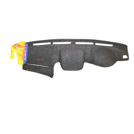 Shevron Black Dash Mat For Mitsubishi Triton MN GLX Facelift w/ Double Din Head Unit 2014-6/2015 DM1147