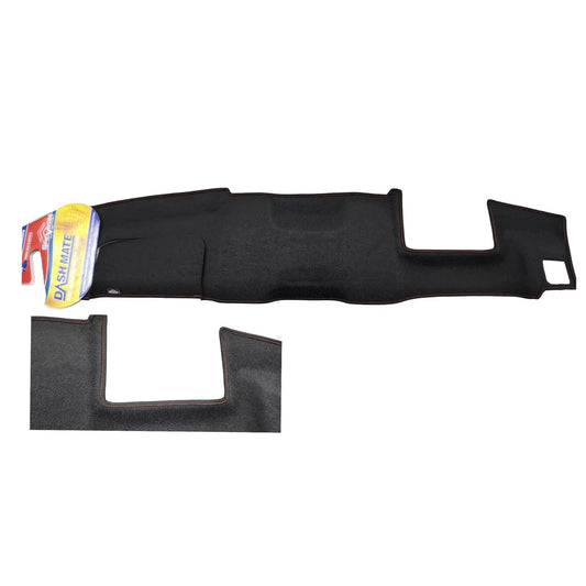 Shevron Dash Mat Black Orange Stitch For BYD Shark 6 w/HUD 10/2024-2025 DMO1724D