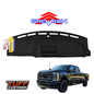 Shevron DASH MAT Black FORD F250 UTE w/ Coin Tray 2021-2025 DM1725