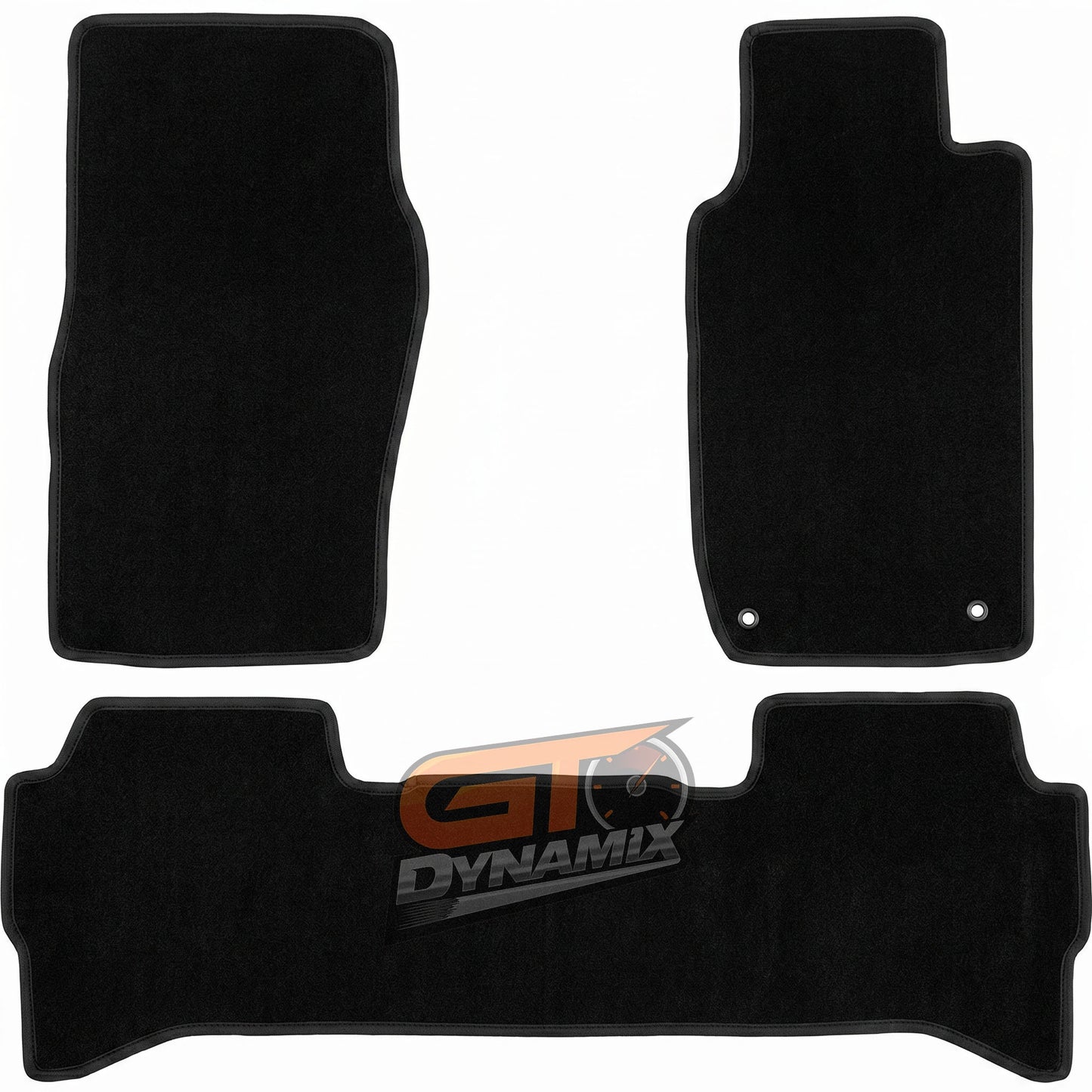 Custom Made  Floor Mats 3pcs For NISSAN PATROL GU Y61 12/1997-11/2012 w/ 9 Binding Colour