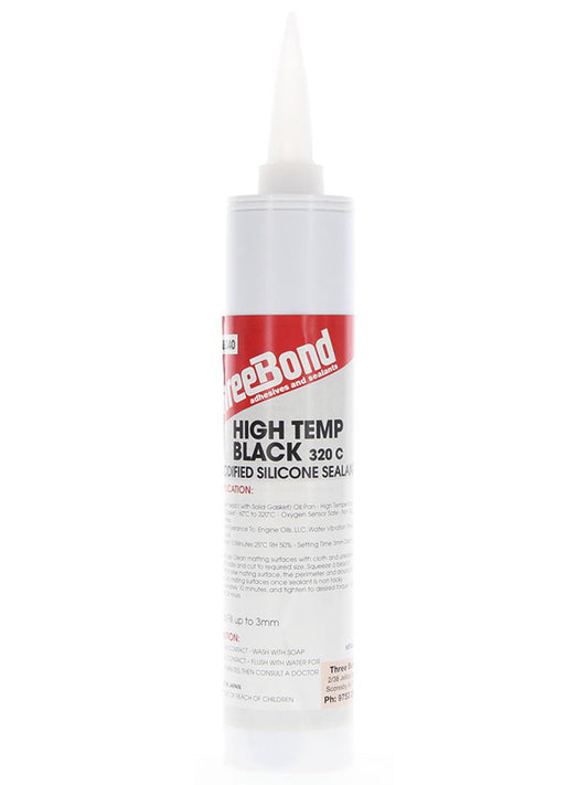 Threebond RTV Silicone Liquid Gasket Black 340gm Cartridge TB1207B-340