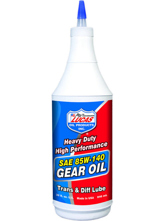 Lucas Gear Oil Heavy Duty 85W-140 Conventional Control Heat 946ml 10042