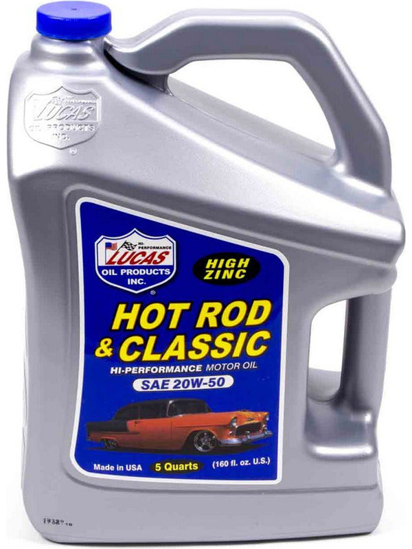 Lucas Hot Rod & Classic Car 20W-50 Motor Oil 4.73 Litres 10684 – TUFF ...