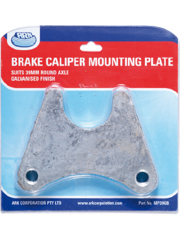 ARK Brake Caliper Mounting Plate 39mm Round Galvanised MP39GB