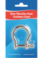 ARK Bow Shackle 6mm Stainless BSS06B