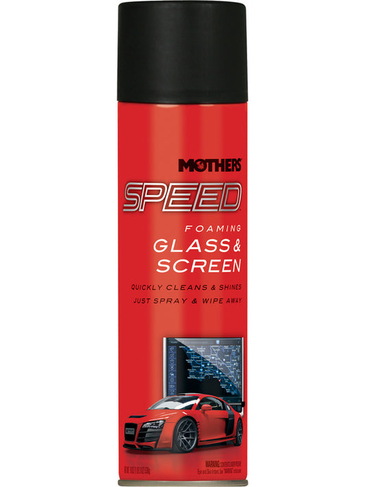 Mothers Speed Foaming Glass and Screen Cleaner 538g 16619