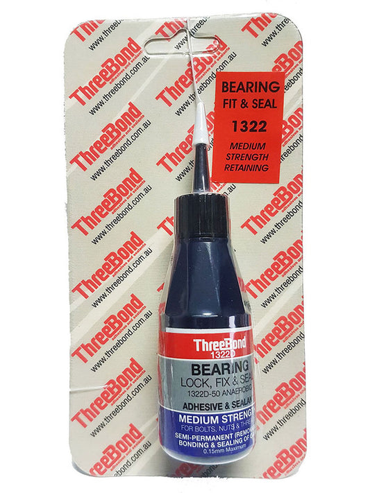 Threebond Bearing Lock, Fix & Seal Medium Strength 50gm TB1322D