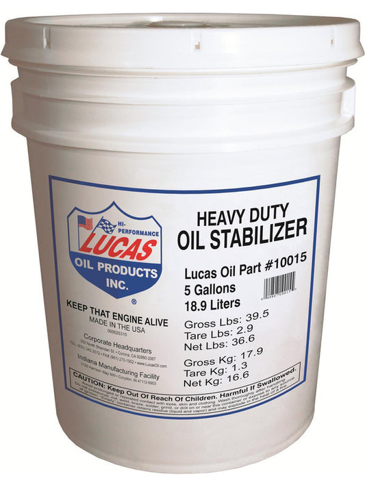 Lucas Heavy Duty Oil Stabilizer 18.9 Litres Pail 10015