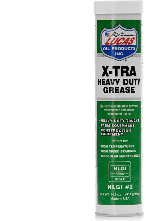 Lucas Grease X-Tra Heavy Duty Cartridge Tube 411g 10301