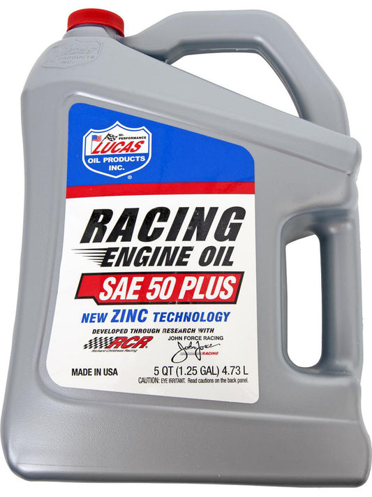 Lucas SAE 50 Plus Racing Motor Oil 4.73 Litres 10347