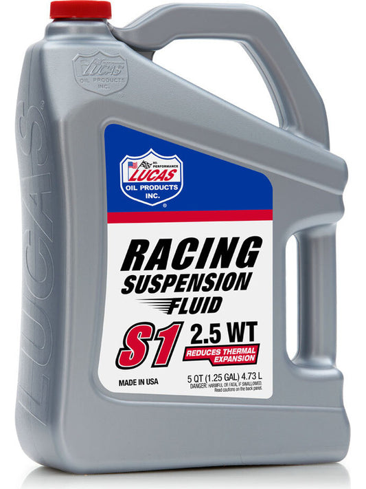 Lucas Suspension Oil S1 Racing 2.5WT Synthetic 4.73 Litres 10548