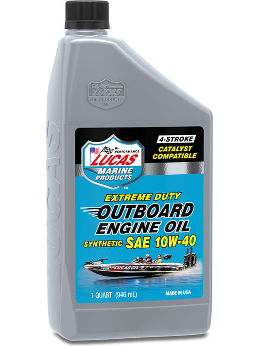 Lucas Synthetic SAE 10W-40 Outboard Engine Oil 946ml 10662