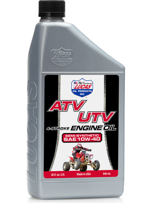 Lucas High Performance ATV Oil SAE 10W-40 Semi Synthetic 946ml 10720