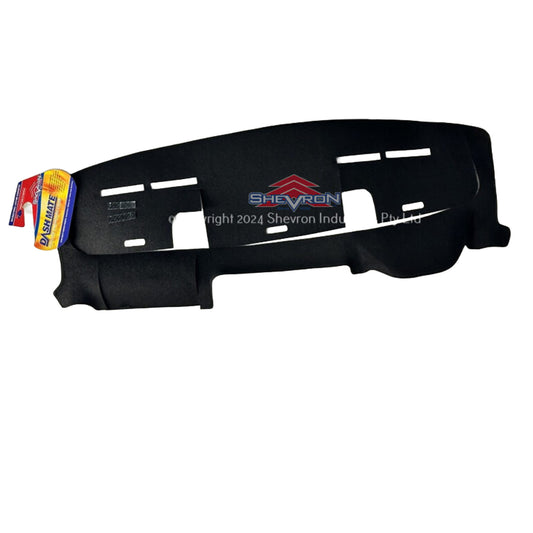 Shevron Black Dash Mat For Mercedes Sprinter Chassis: 907 / 910 w/ 3 x Trays w/ Centre Lids 2 Cup Holders 2/2019-2025 DM1681