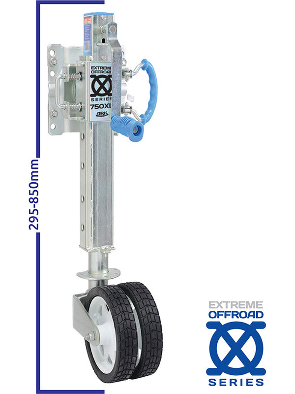 ARK Off Road Jockey Wheel 750Kg Extra Long ORJW750XL