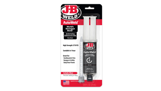 JB Weld AutoWeld Syringe Automotive Adhesive and Filler 25ml