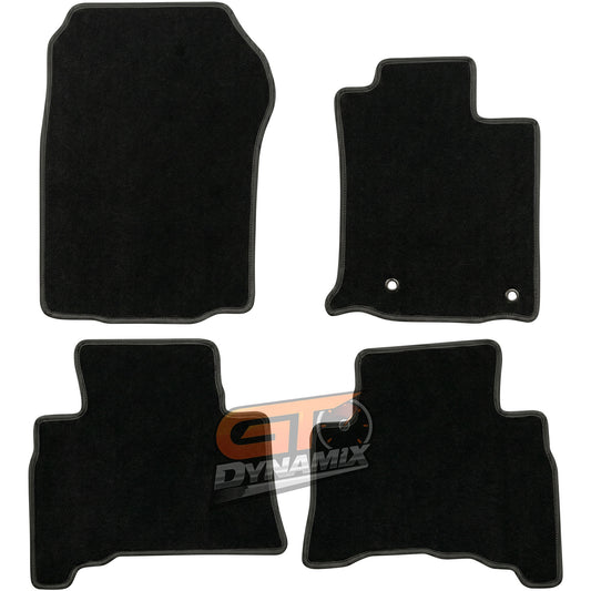 Custom Made  Floor Mats 4pcs For TOYOTA PRADO AUTO KDJ150R GRJ150R 11/2013-10/2023 w/ 9 Binding Colour