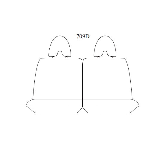 Tradies Canvas Grey Seat Covers 3 Rows NISSAN PATROL Y61 GU ST 7 SEAT 10/2004-10/2017