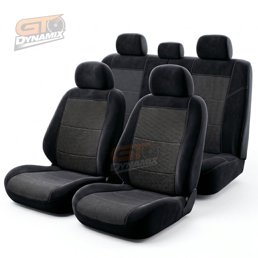 Custom Black Seat Covers 2 Rows MAZDA 3 SEDAN BP G20 EVOLVE G25 3/2019-2026