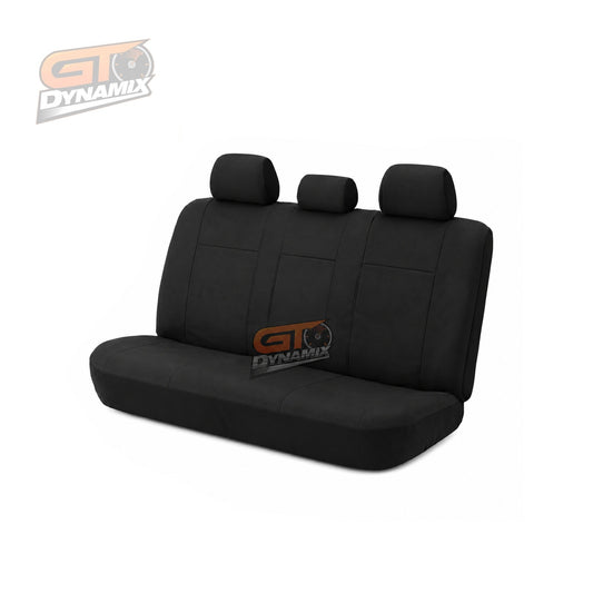 Tuff Canvas Rear Seat Covers MAZDA BT-50 TF XTR GT SP THUNDER 7/2020-2026 Black