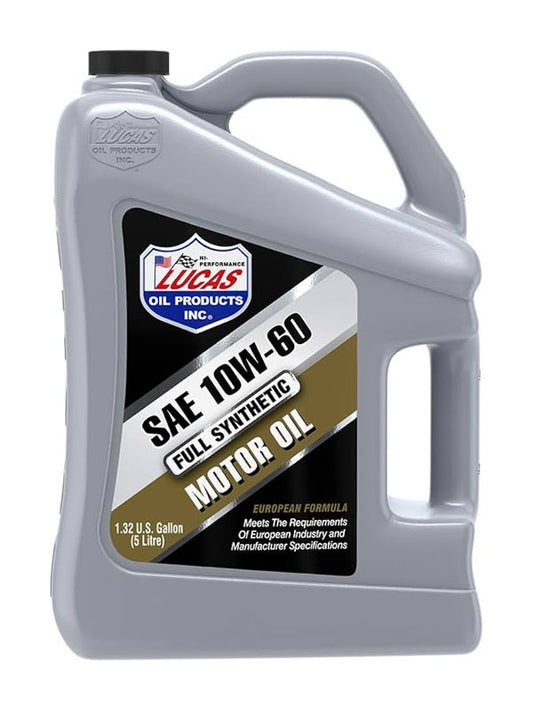 Lucas Synthetic SAE 10W-60 European Motor Oil 5 Litres 10231
