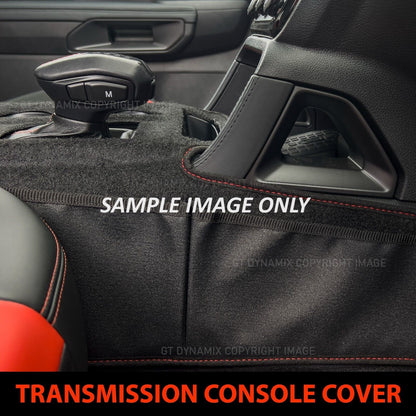 Shevron Transmission Console Cover + Red Stitching For Isuzu D-Max LS-M LSU Auto 7/2020-2024